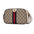GUCCI グッチ オフィディア  カメラバッグ GGスプリーム ショルダー レザー  ベージュ 681064 シルバー 金具 ラブパレード